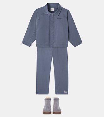 Santy embroidered cotton-blend pants | Donsje