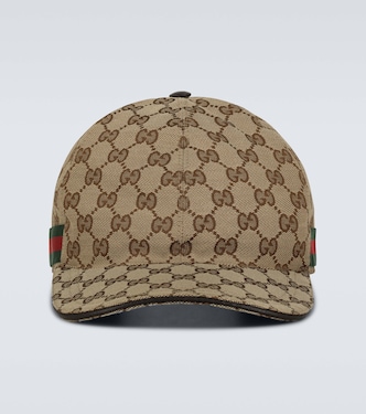 Cappello da baseball in canvas GG | Gucci