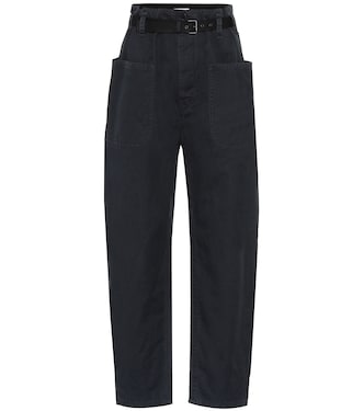Rinny high-rise paperbag pants | Marant Etoile