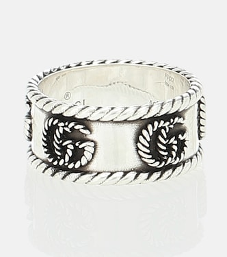 Anello Doppia G in argento sterling | Gucci