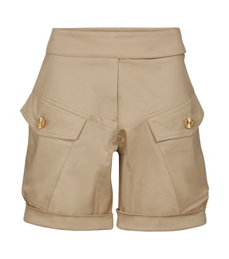 Shorts aus Baumwoll-Twill | Alexandre Vauthier