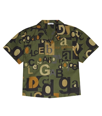 Chemise imprimée en coton | Dolce&Gabbana Kids