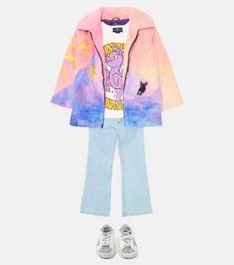 Abrigo de piel sintética estampado | Stella McCartney Kids