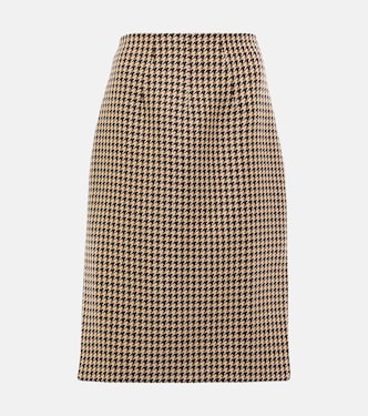 Noah houndstooth pencil skirt | Emilia Wickstead