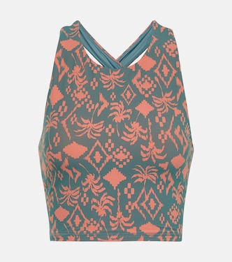 Jardin Samara printed tank top | The Upside