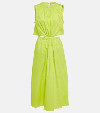 White Label cutout cotton midi dress | Proenza Schouler