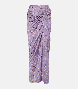 Falda envolvente floral | Rabanne