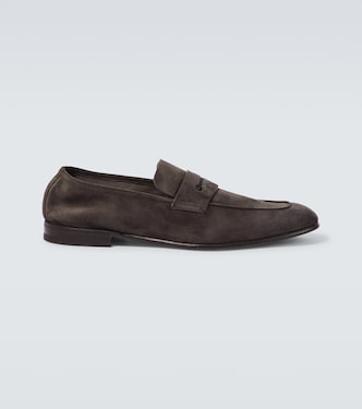 Loafers L'Asola aus Veloursleder | Zegna