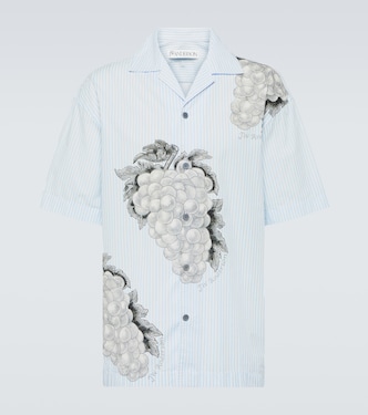 Camicia in popeline di cotone a righe | JW Anderson