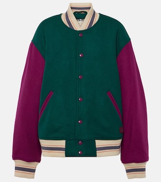 Wool-blend varsity jacket | Acne Studios