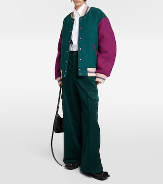 Wool-blend varsity jacket | Acne Studios