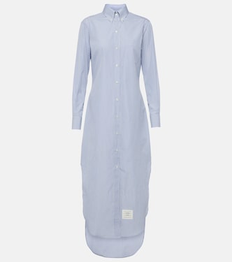 Vestido camisero de algodón | Thom Browne
