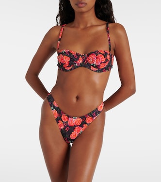 Slip bikini Lenny con stampa floreale | Bananhot