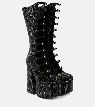 Stivali Kiki in suede con cristalli | Marc Jacobs