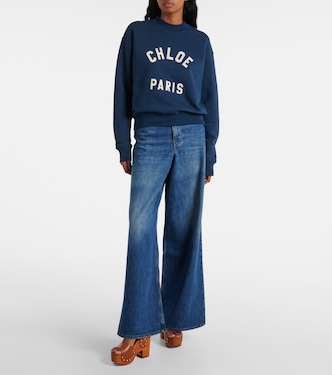 Sudadera de forro polar de algodón | Chloé