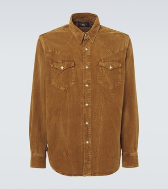 Hemd Buffalo West aus Baumwoll-Cord | RRL