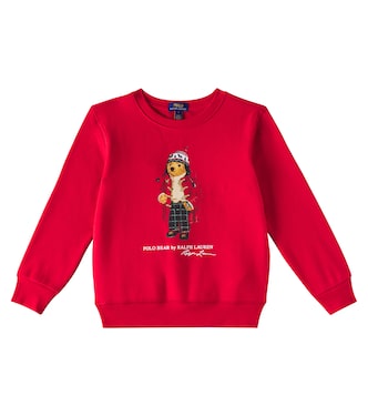 Polo Bear cotton-blend sweatshirt | Polo Ralph Lauren Kids