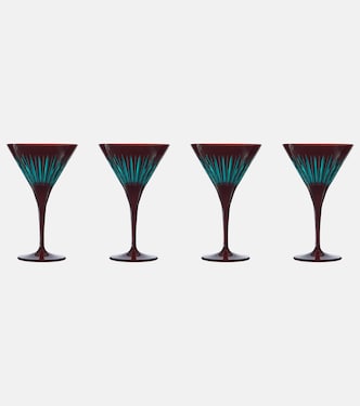 Prism set of 4 martini glasses | L'Objet