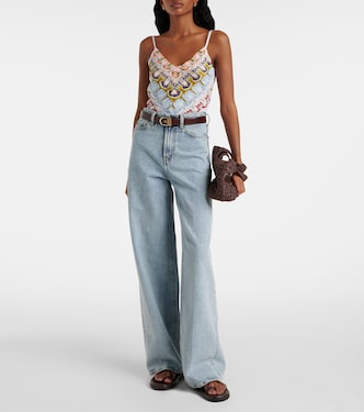 Embroidered tank top | Missoni