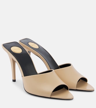Romy 90 leather mules | Saint Laurent