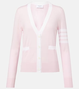 4-Bar virgin wool cardigan | Thom Browne