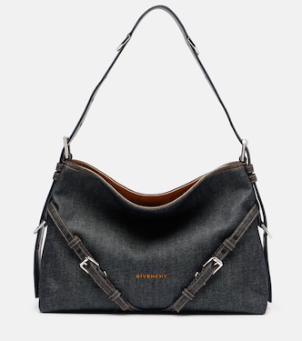 Voyou Medium denim shoulder bag | Givenchy