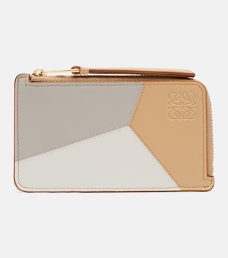 Puzzle leather card case | Loewe