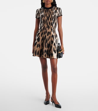 Minikleid aus Jacquard | Balmain