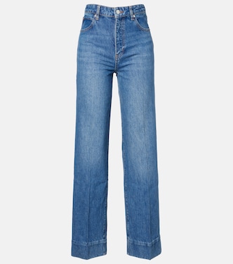 Jeans anchos Loose de tiro medio | Frame