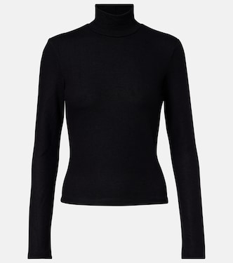 Lauren turtleneck jersey top | Leset