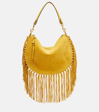Oskan fringed suede shoulder bag | Isabel Marant