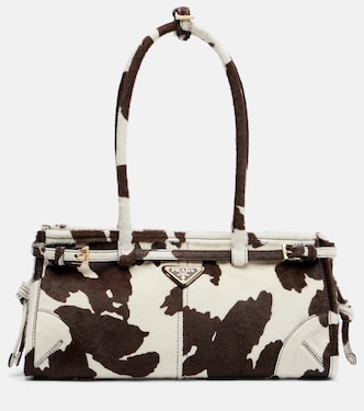 Prada Bonnie Medium calf hair shoulder bag | Prada
