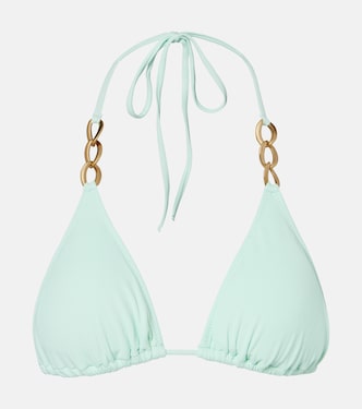 Chain-detail bikini top | Melissa Odabash