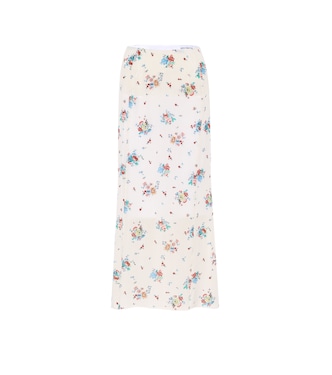 Falda midi floral | Rabanne