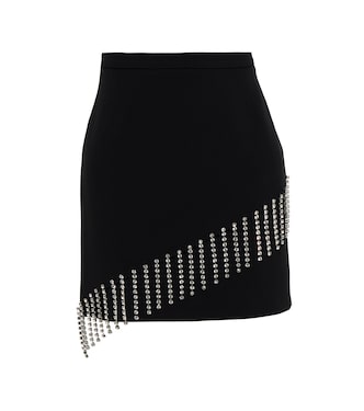 Verzierter High-Rise-Minirock | Christopher Kane