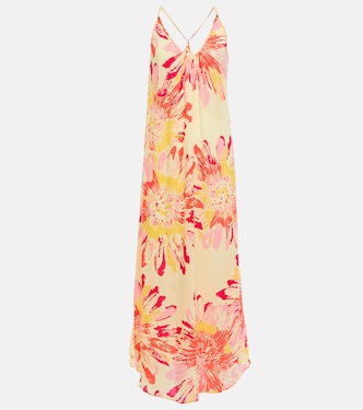 Felicia floral midi dress | Poupette St Barth