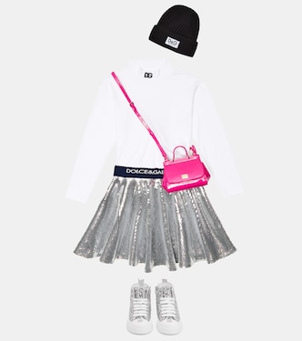 Rock mit Pailletten | Dolce&Gabbana Kids