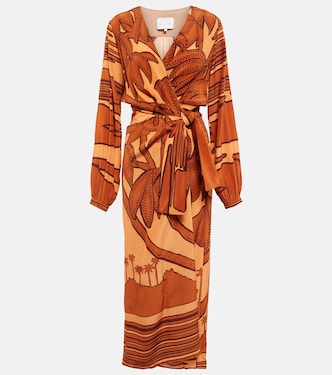 Silk crêpe de chine maxi dress | Johanna Ortiz