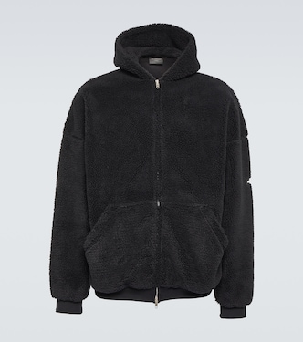 Oversize-Kapuzenjacke aus Fleece | Balenciaga