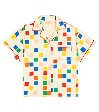 Chemise Baboon imprimée en coton et lin | The Animals Observatory