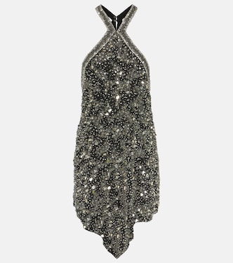 Robe Mahina en soie à ornements | Isabel Marant