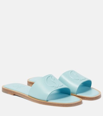 Sandali CL in pelle con logo | Christian Louboutin