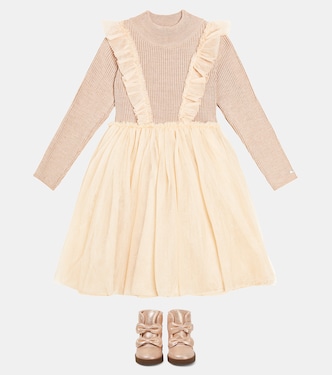 Kleid Flovos mit Tüll | Donsje