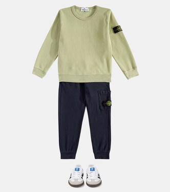 Pantalon de survêtement Compass en coton | Stone Island Junior