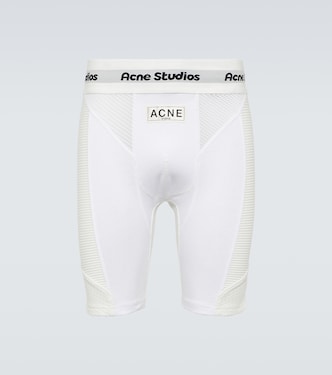 Shorts ciclistas con logo | Acne Studios