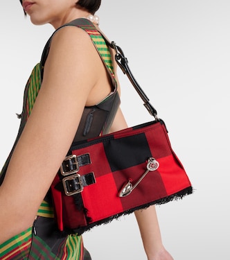 Heather Small tartan shoulder bag | Vivienne Westwood