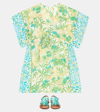 Amaya floral kaftan | Poupette St Barth Kids