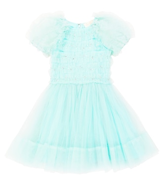 Verziertes Kleid Montage aus Tüll | Tutu Du Monde