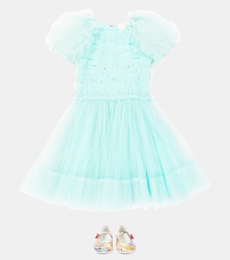 Verziertes Kleid Montage aus Tüll | Tutu Du Monde