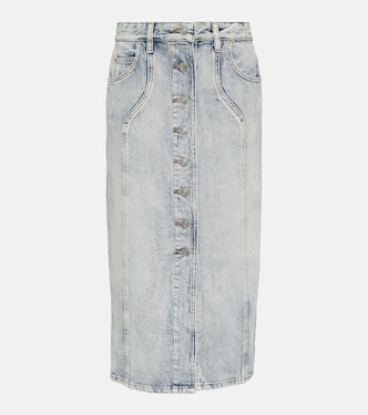 Vandy denim midi skirt | Marant Etoile
